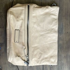 Liebeskind Berlin tan leather shoulder bag